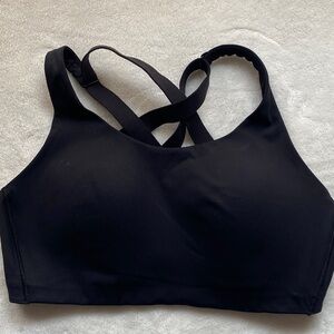 lululemon athletica Strappy Black Sports Bra